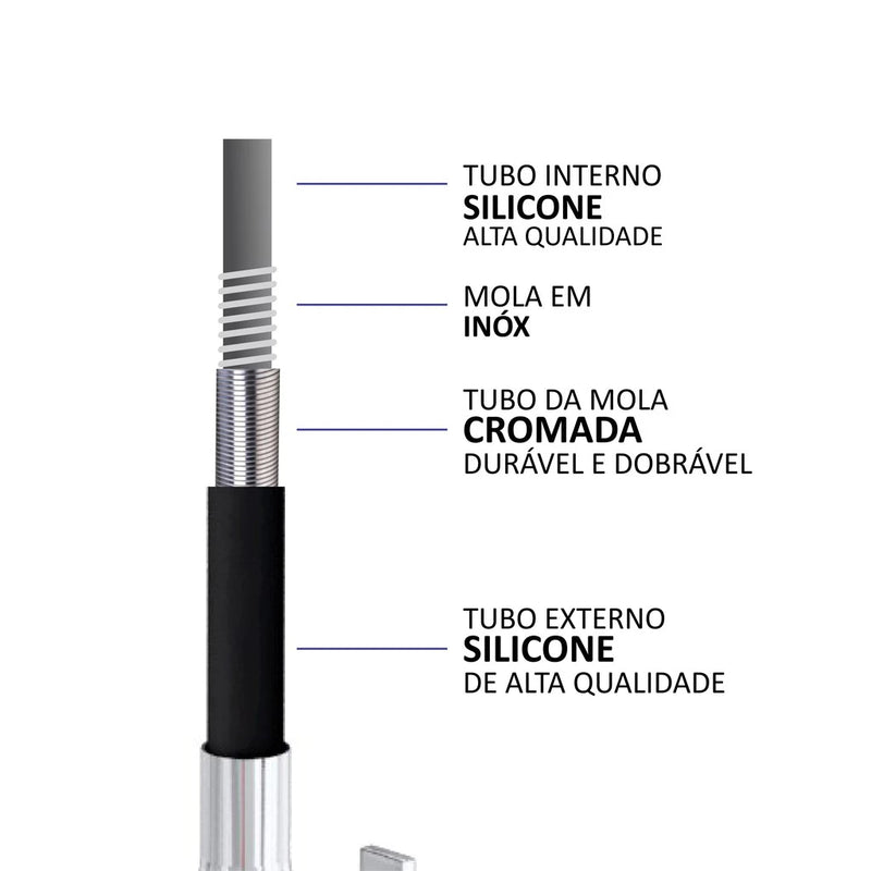 Torneira Gourmet Flexível de Parede – Praticidade e Estilo para Sua Cozinha!