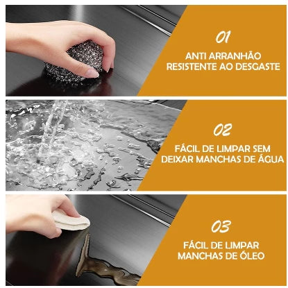 Pia Gourmet Multifuncional de Embutir – Design Moderno e Máxima Praticidade para sua Cozinha!